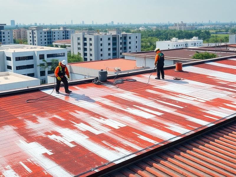Roof Painting & Waterproof Coating