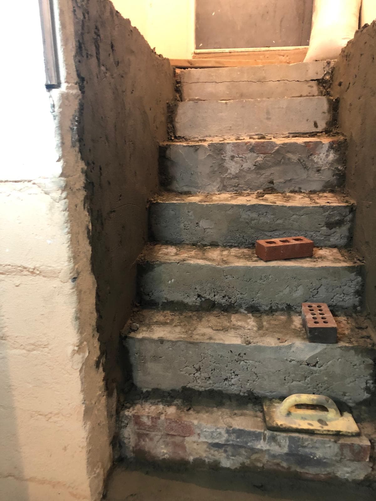 Staircase Transformation with Ceramic Tile Finish image 3